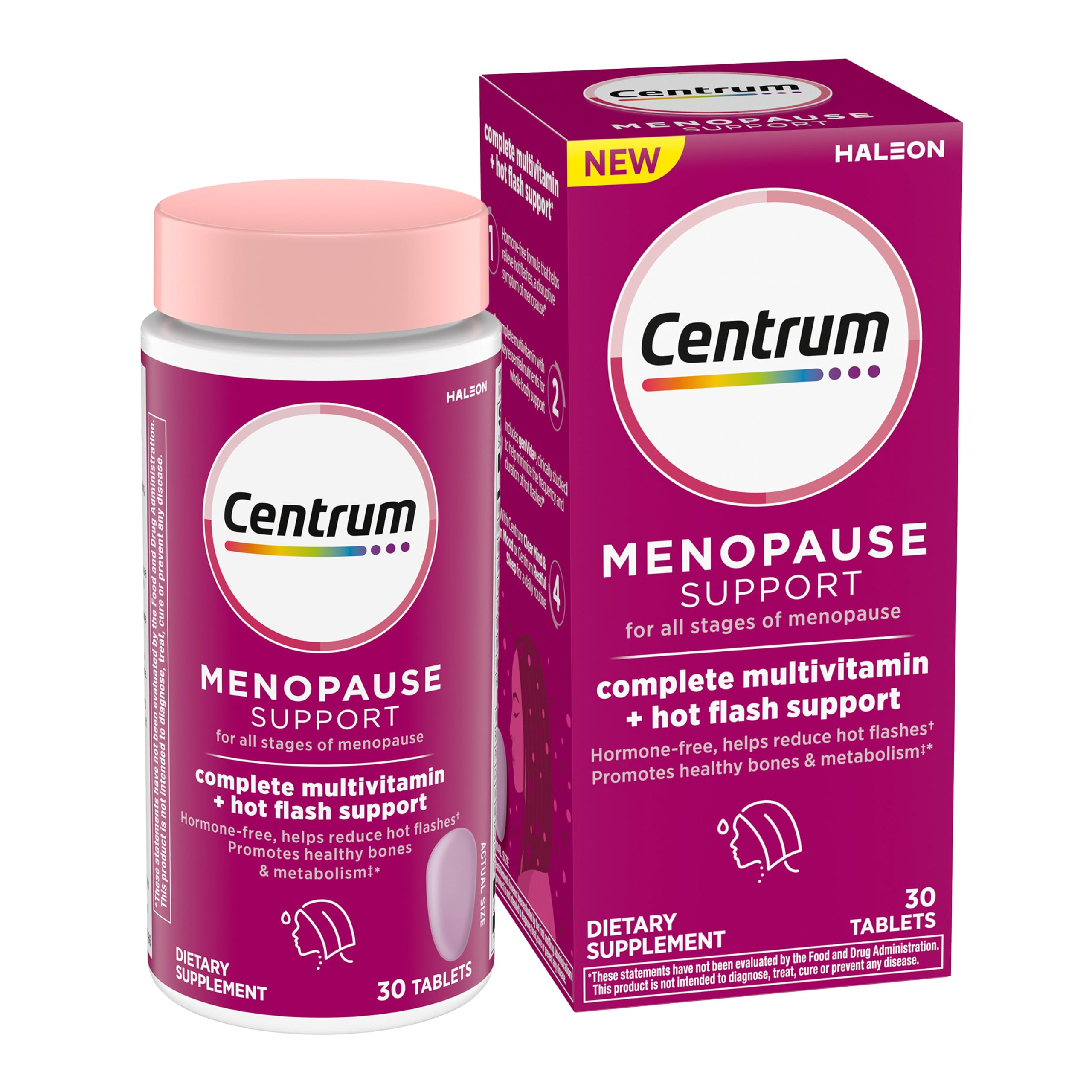 Centrum frente del envase mostrando el nombre y beneficios principales