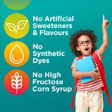 Centrum etiqueta de ingredientes visible para transparencia y confianza
