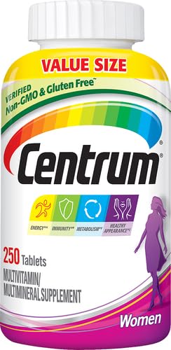 Centrum etiqueta de ingredientes para verificar nutrientes e información