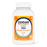 Centrum Minis frontal del paquete mostrando cantidad y beneficio inmunitario
