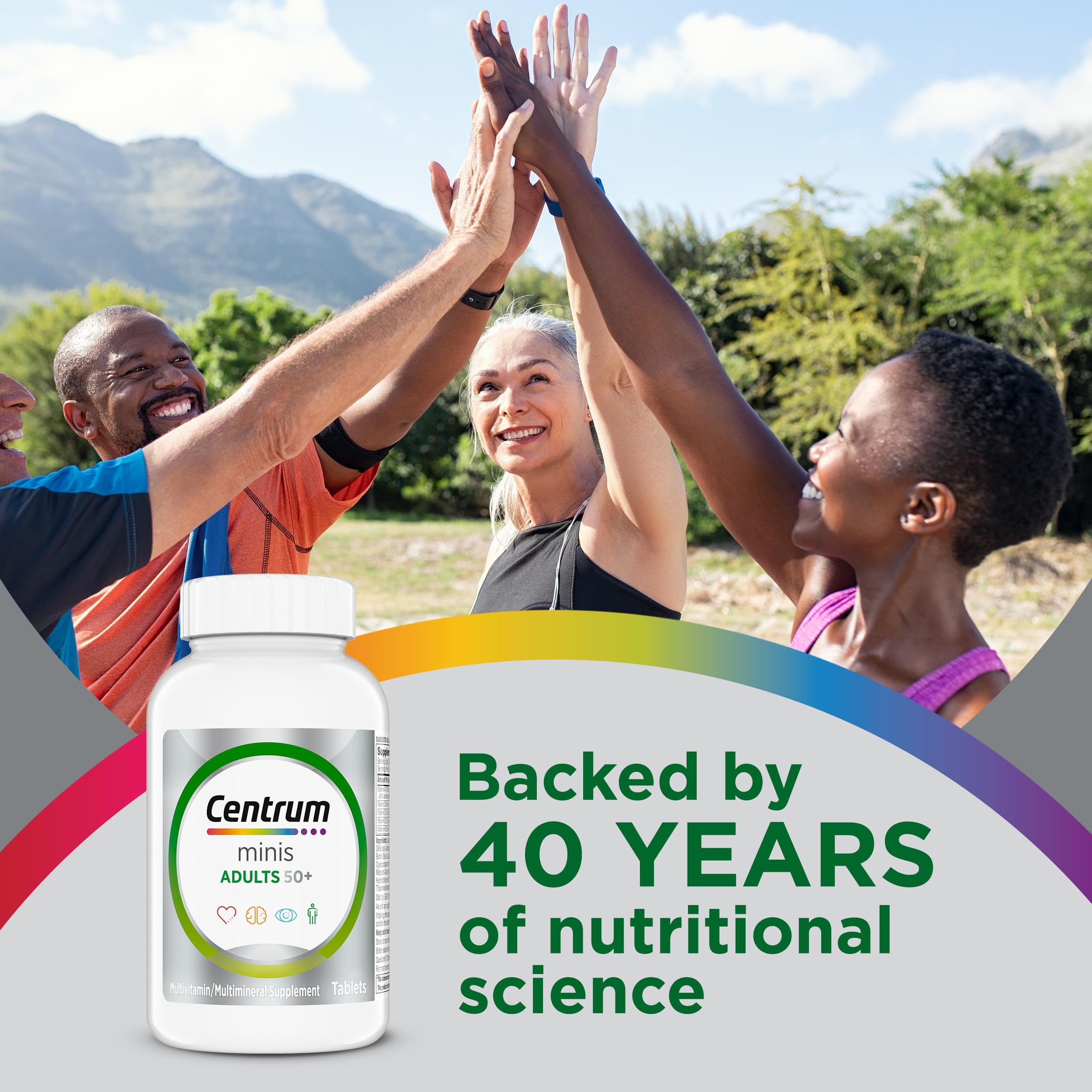 Centrum primer plano de luteína y antioxidantes para salud ocular