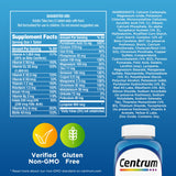 Centrum tabletas dispuestas sobre mesa natural enfatizando bienestar