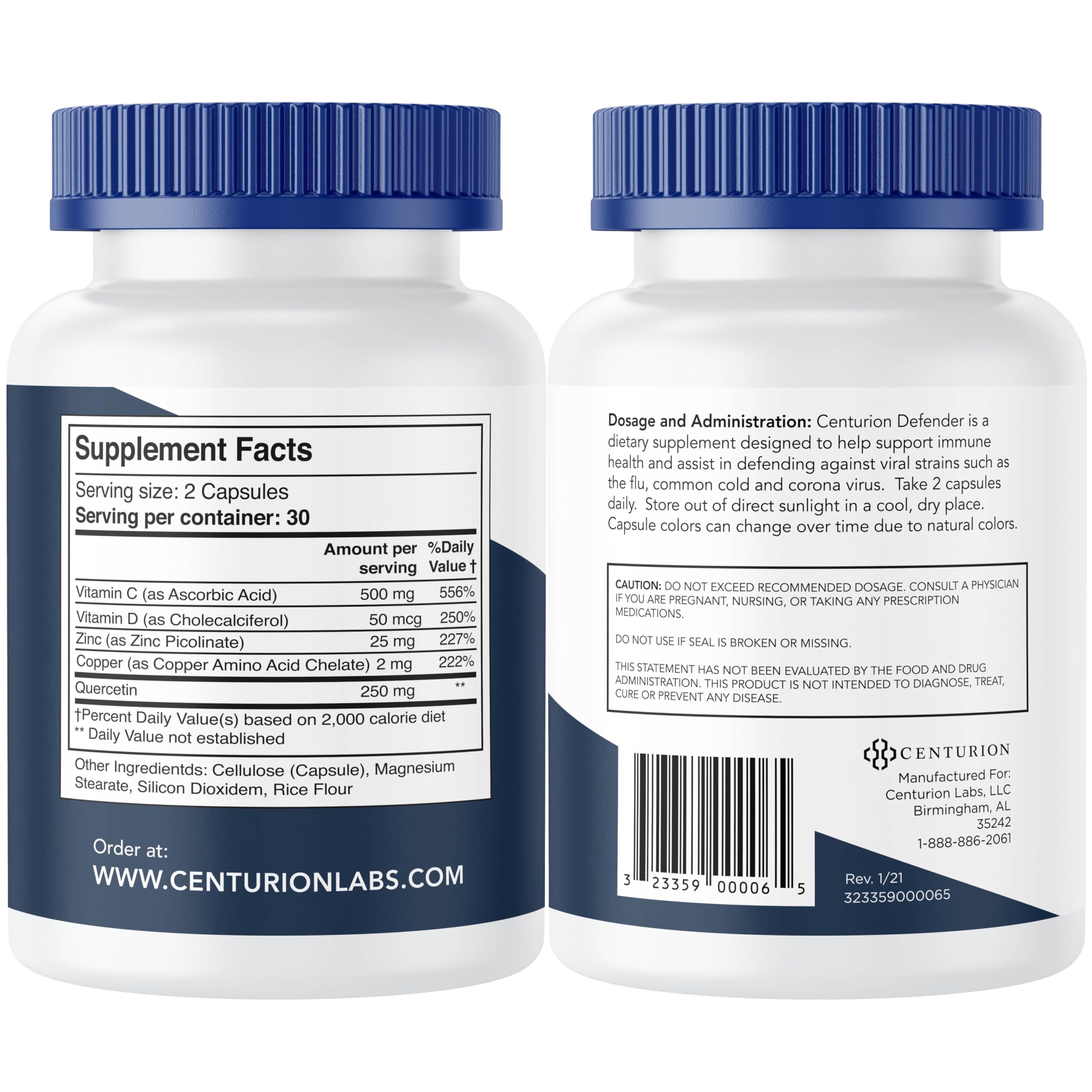 Centurion Health cápsula primer plano que muestra textura y fácil ingestión