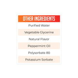 Etiqueta nutricional de Century Systems Heart Miracle con lista de ingredientes