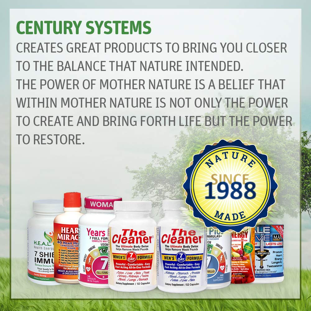 Century Systems botella en mano comparación de tamaño porción conveniente