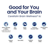 Cerefolin frasco abierto con tabletas para visualizar cantidad y uso diario