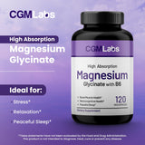 CGMLabs etiqueta con información nutricional para dosificación segura