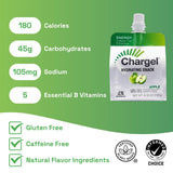 Chargel detalle de boquilla y textura que facilita consumo rápido