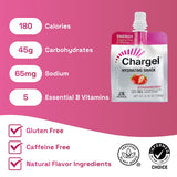 Chargel detalle del gel fresa textura y apariencia natural beneficios