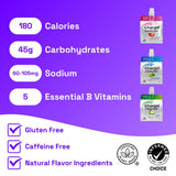 Chargel sobre abierto con textura líquida que facilita la absorción rápida