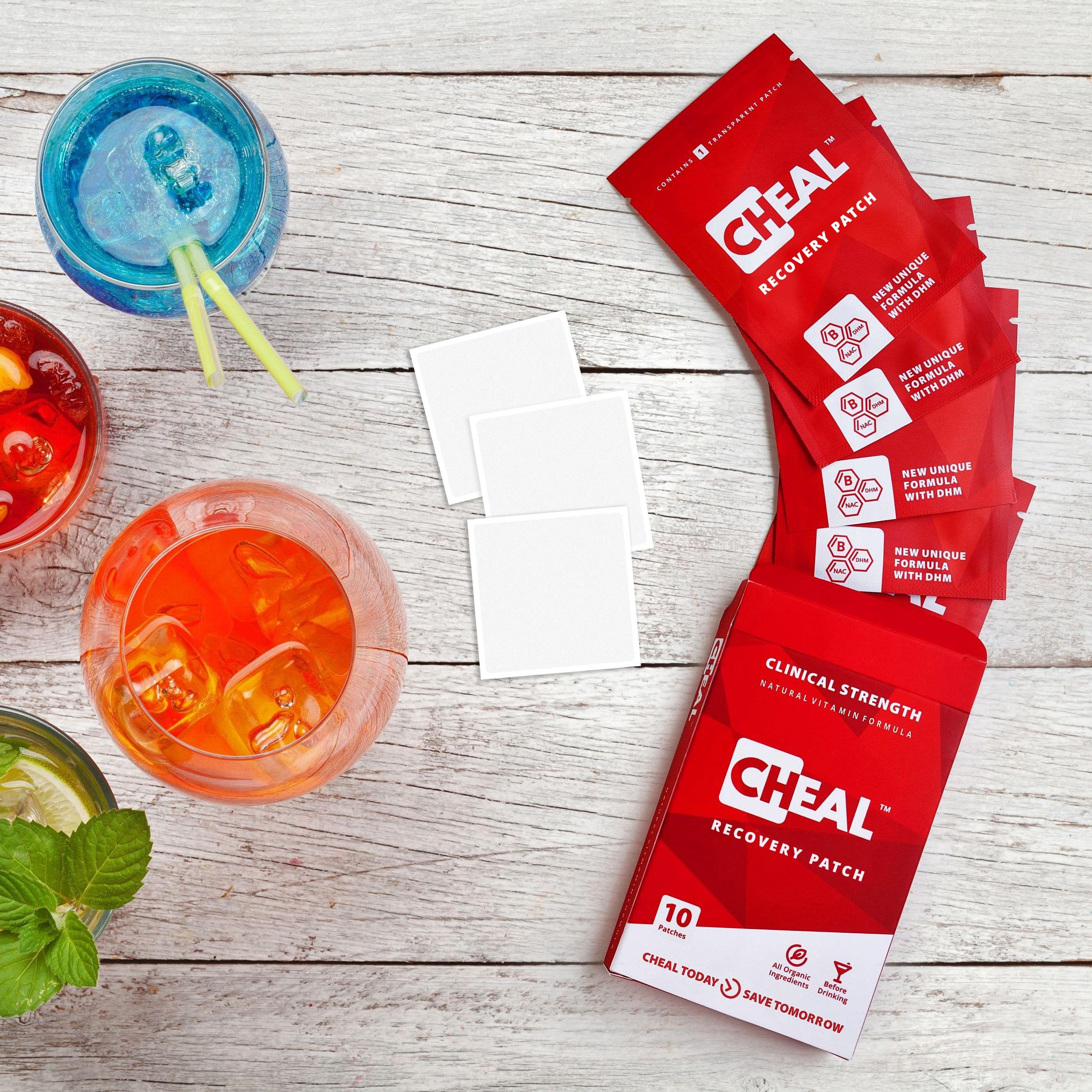 CHEAL parche individual empaquetado para higiene y fácil transporte