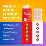 CHEAL parche junto a mano para comparar tamaño y portabilidad