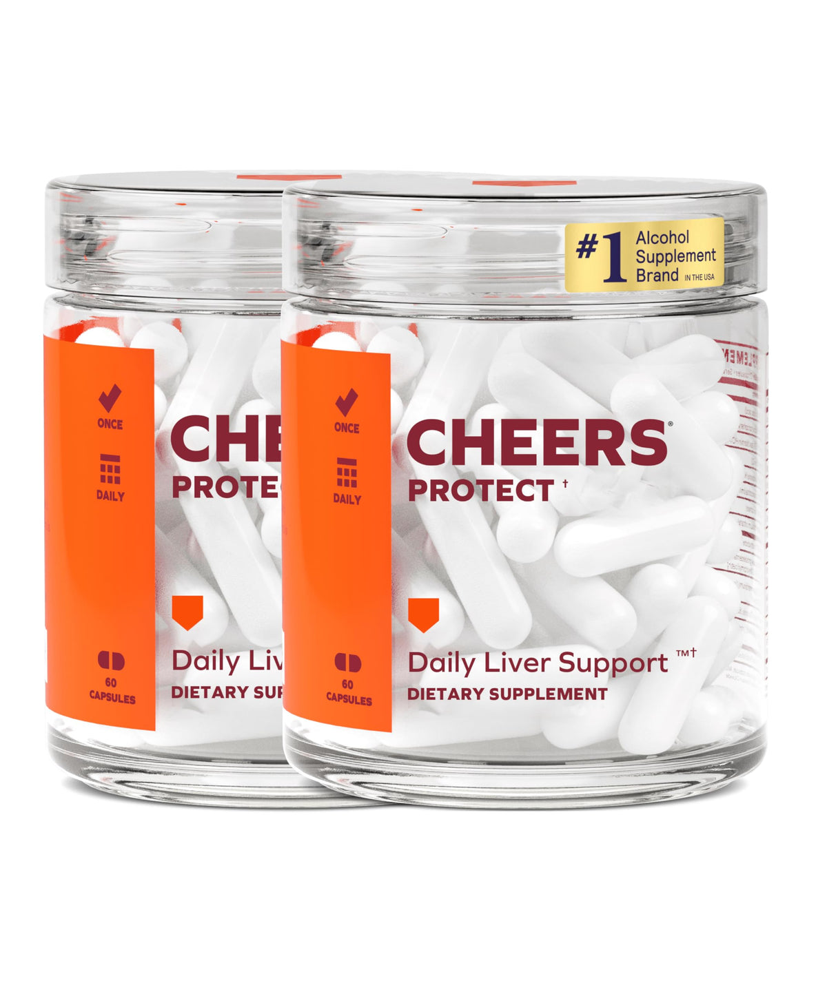 Cheers Protect envase frontal mostrando etiqueta y beneficios claves