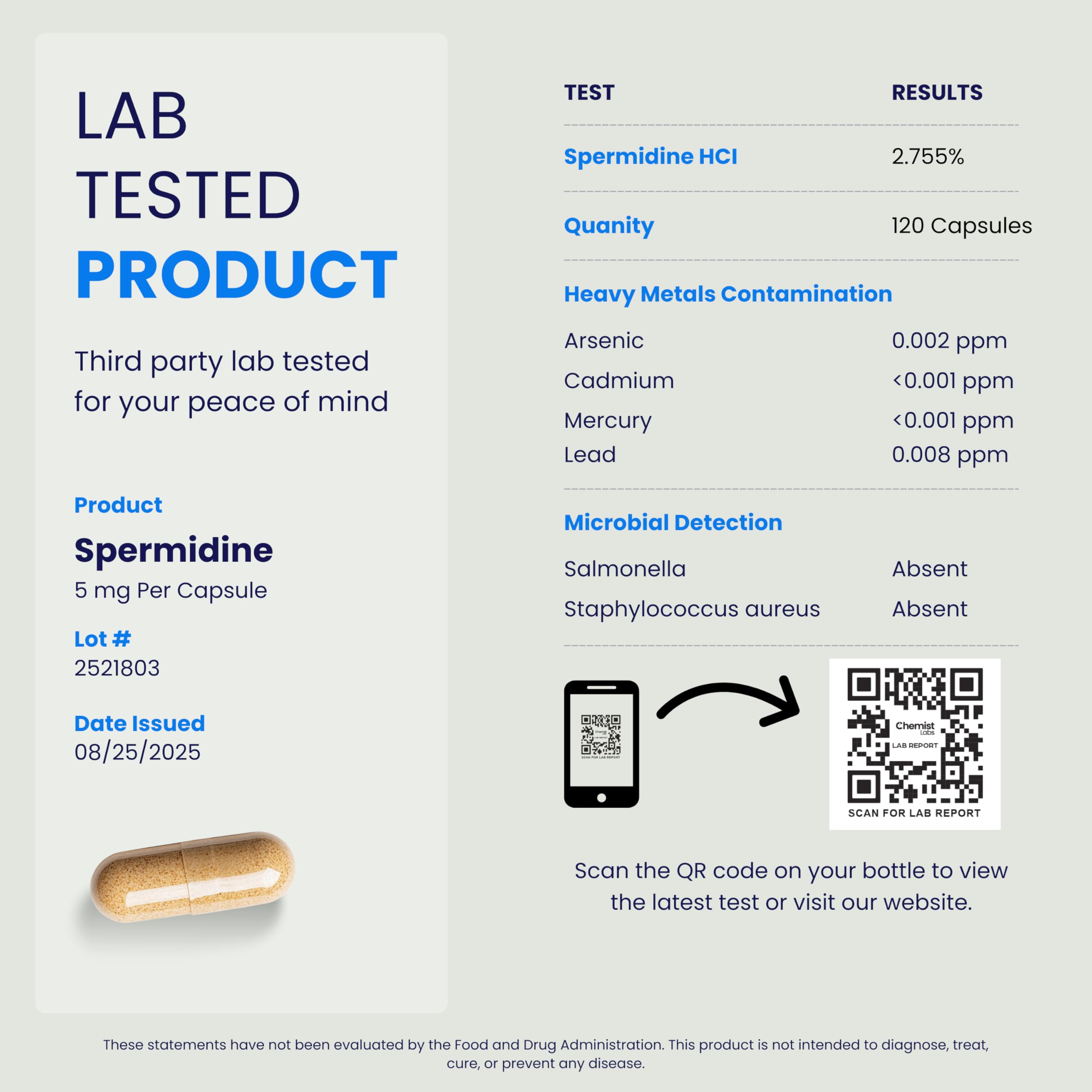 Chemist Labs imagen de laboratorio que sugiere pruebas de terceros y calidad verificada
