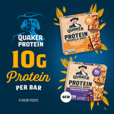 Chewy Quaker barrita abierta con interior masticable y sabor visible