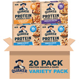 Chewy Quaker paquete frontal mostrando variedad y conveniencia