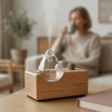 CHEZARTEMIS base de madera maciza con tacto artesanal y durabilidad