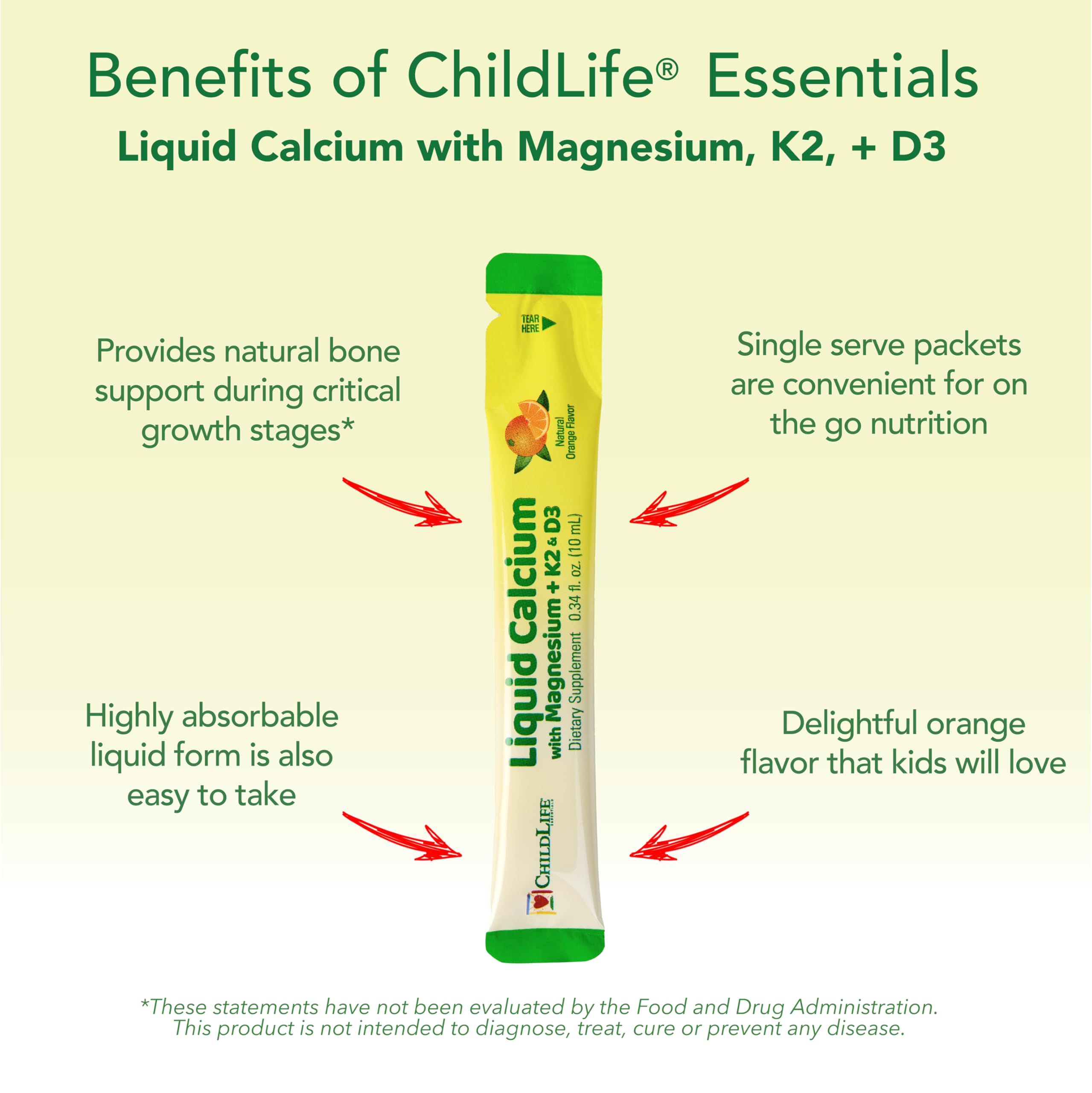 ChildLife Essentials caja y sobres organizados para llevar fuera de casa