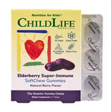 CHILDLIFE ESSENTIALS empaque frontal mostrando sabor berry y beneficios visibles