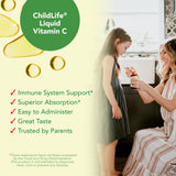 ChildLife Essentials etiqueta con ingredientes y beneficios, claridad en la composición
