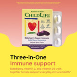 CHILDLIFE ESSENTIALS gomita partida mostrando interior y consistencia suave