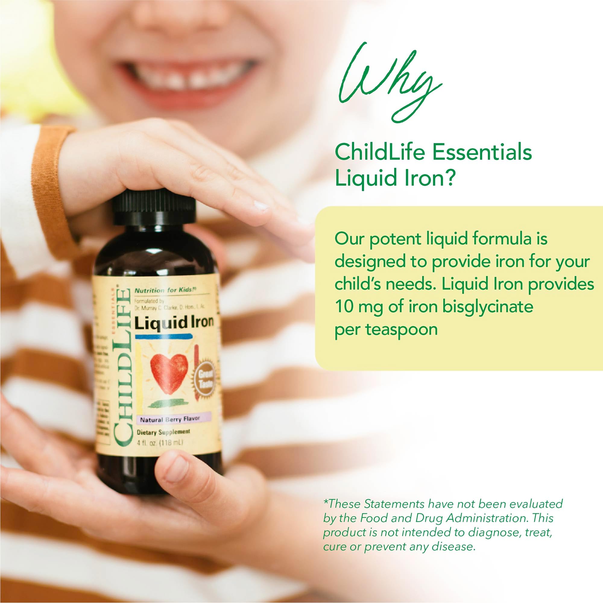 ChildLife Essentials gota del líquido, textura suave y sabor atractivo