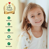 ChildLife Essentials sobre abierto con líquido listo para administrar al niño