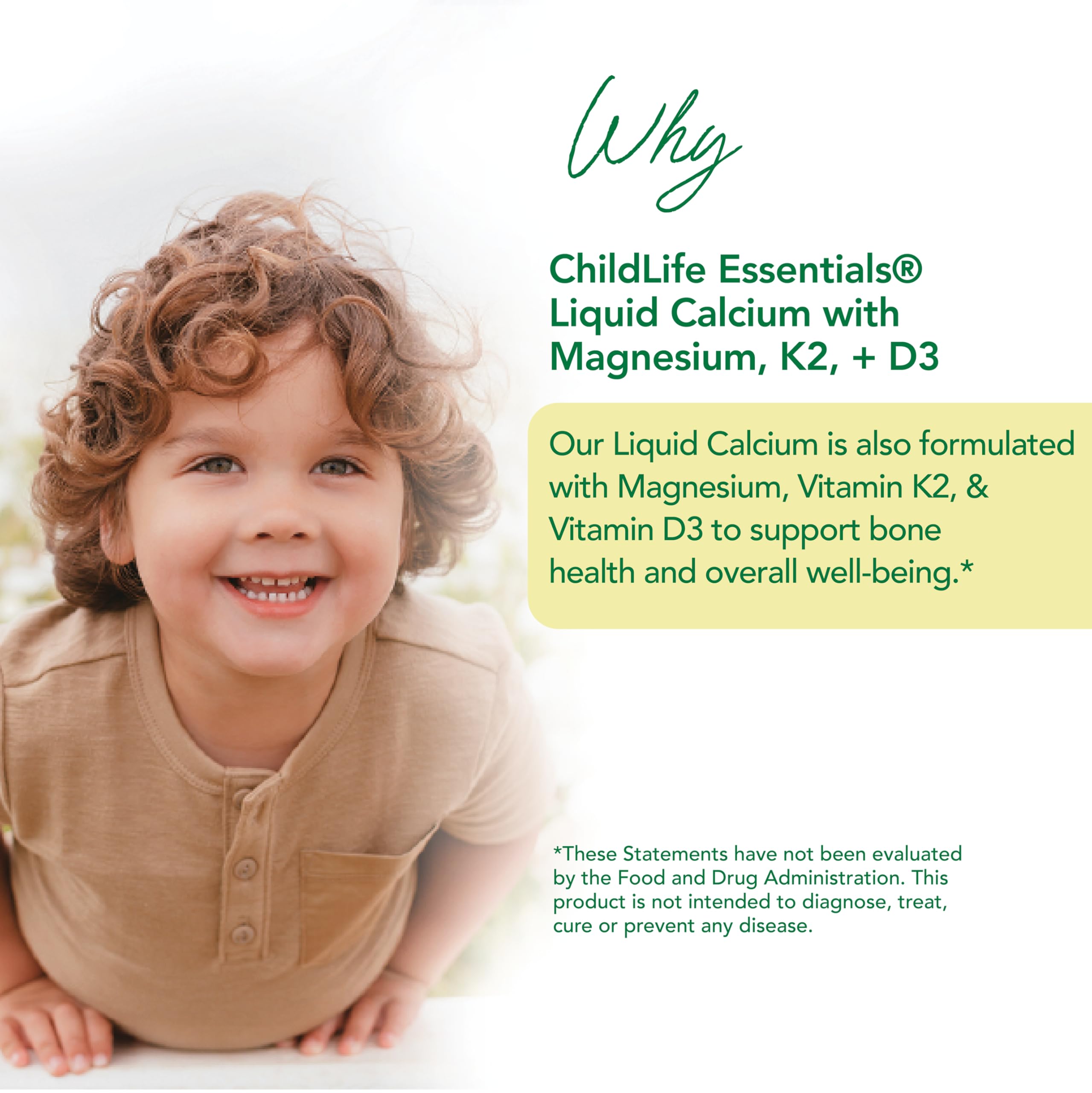 ChildLife Essentials sobre en mano para comparar tamaño y dosificación práctica