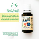 ChildLife Essentials gotas sobre fondo mostrando textura y color natural