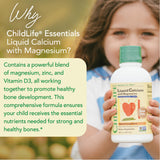 ChildLife Essentials textura del líquido color naranja fácil de medir y palatable