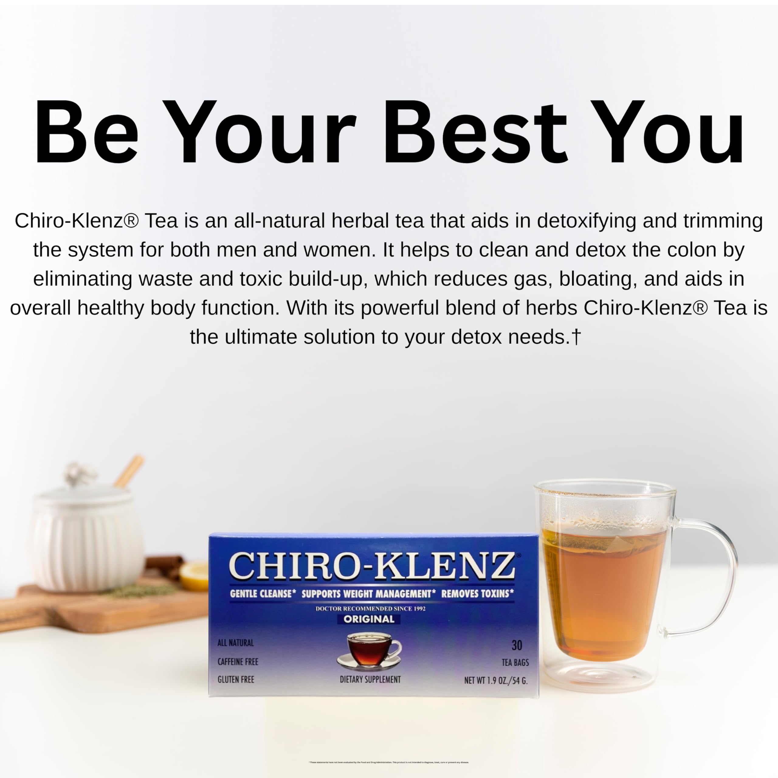 CHIRO-KLENZ ingredientes dispuestos que resaltan origen natural