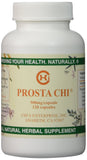 Chi's Enterprise prosta chi frasco frontal mostrando 120 cápsulas y etiqueta clara