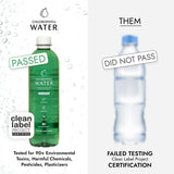 Chlorophyll Water paquete de seis botellas listo para almacenamiento y conveniencia