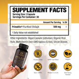CHOQ etiqueta con información nutricional clara para dosis y ingredientes