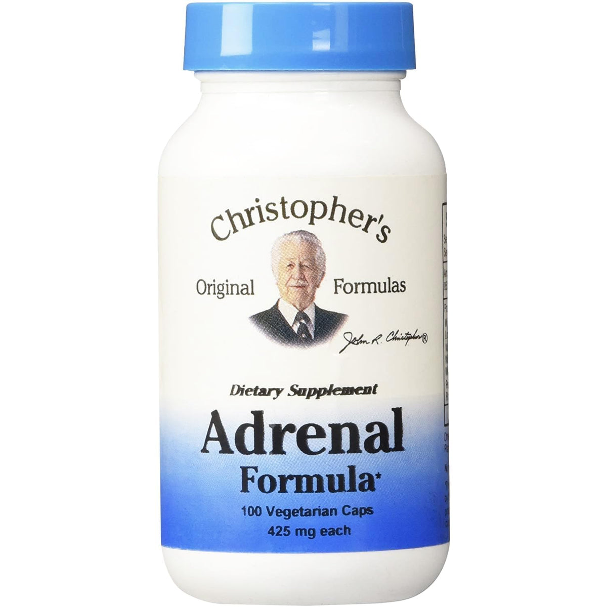 Christopher's Original Formulas frasco frontal mostrando etiqueta y beneficios visuales