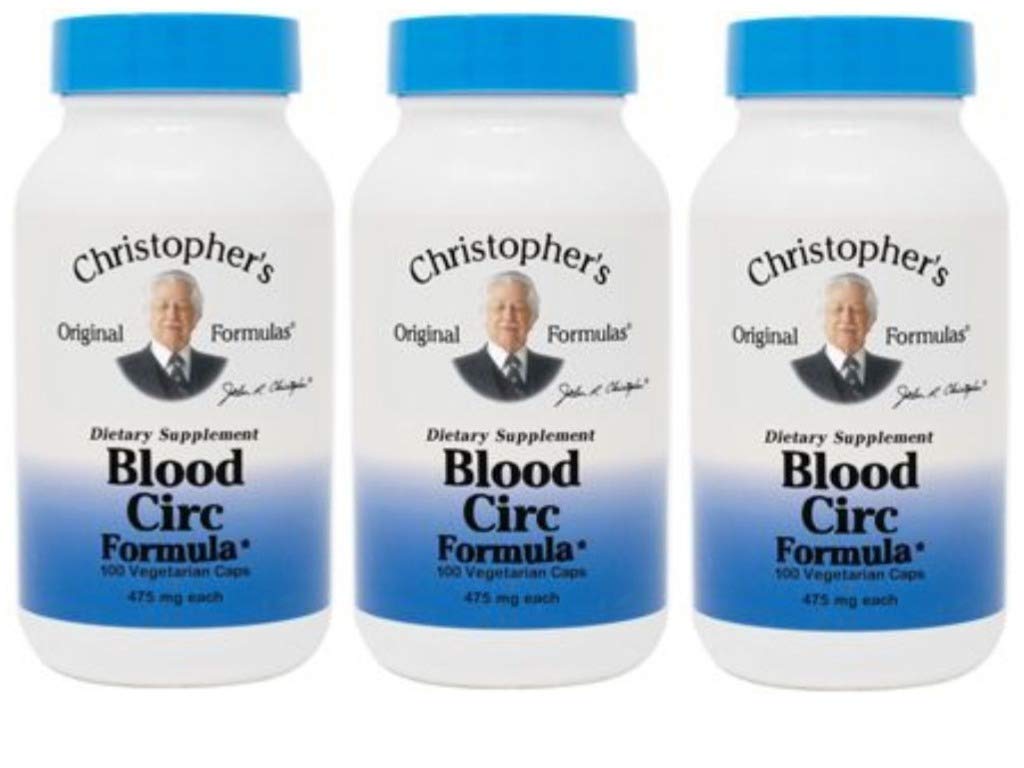 Christopher's Original Formulas frasco frontal mostrando etiqueta y beneficios