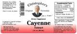 Christopher's cayena escena natural que sugiere uso cotidiano saludable