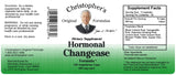 Christopher's cápsula vegetal abierta mostrando el contenido natural