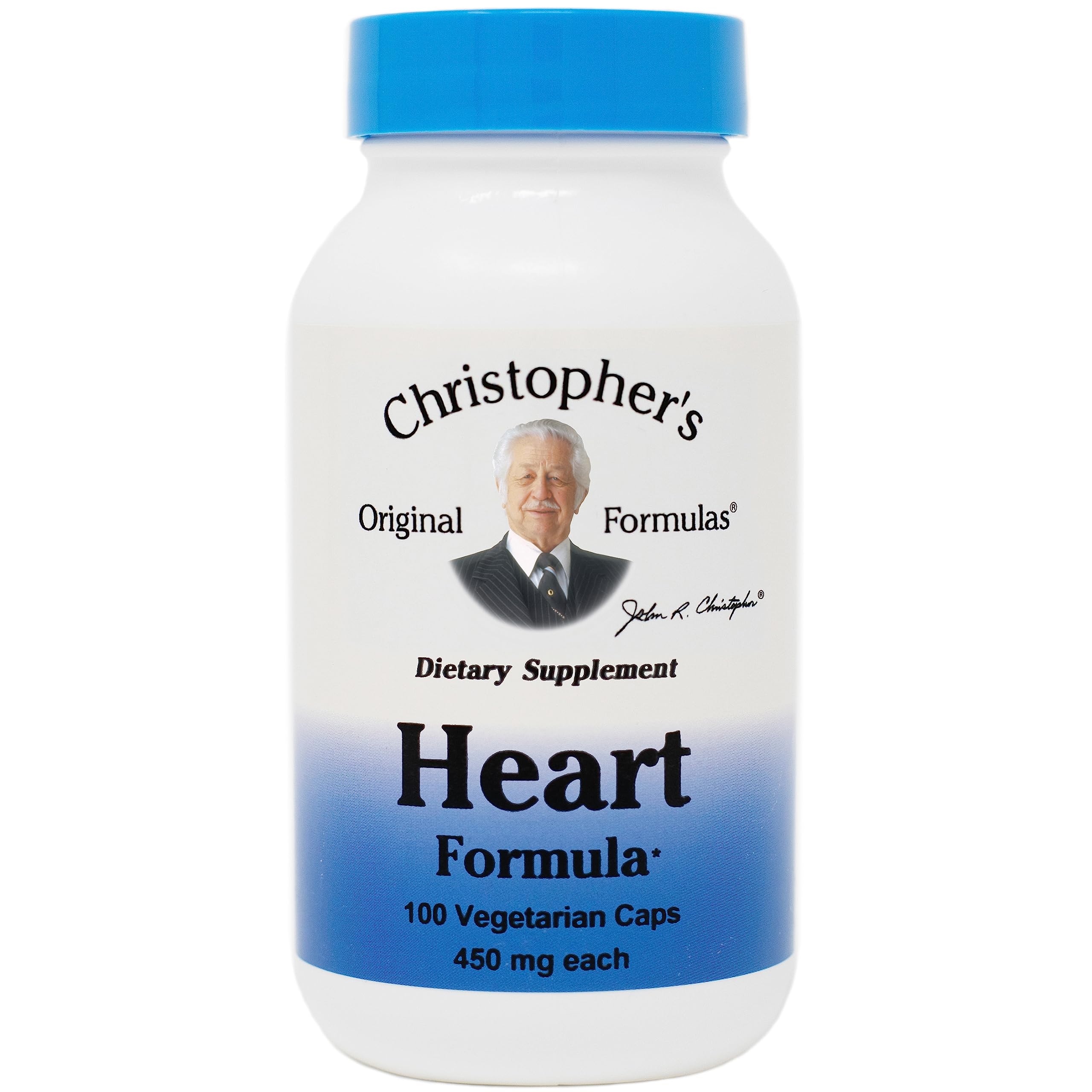 Christopher's Original Formulas frasco frontal mostrando etiquetado y beneficio de conveniencia
