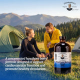 Christopher's bayas de espino frescas usadas en la formulación natural