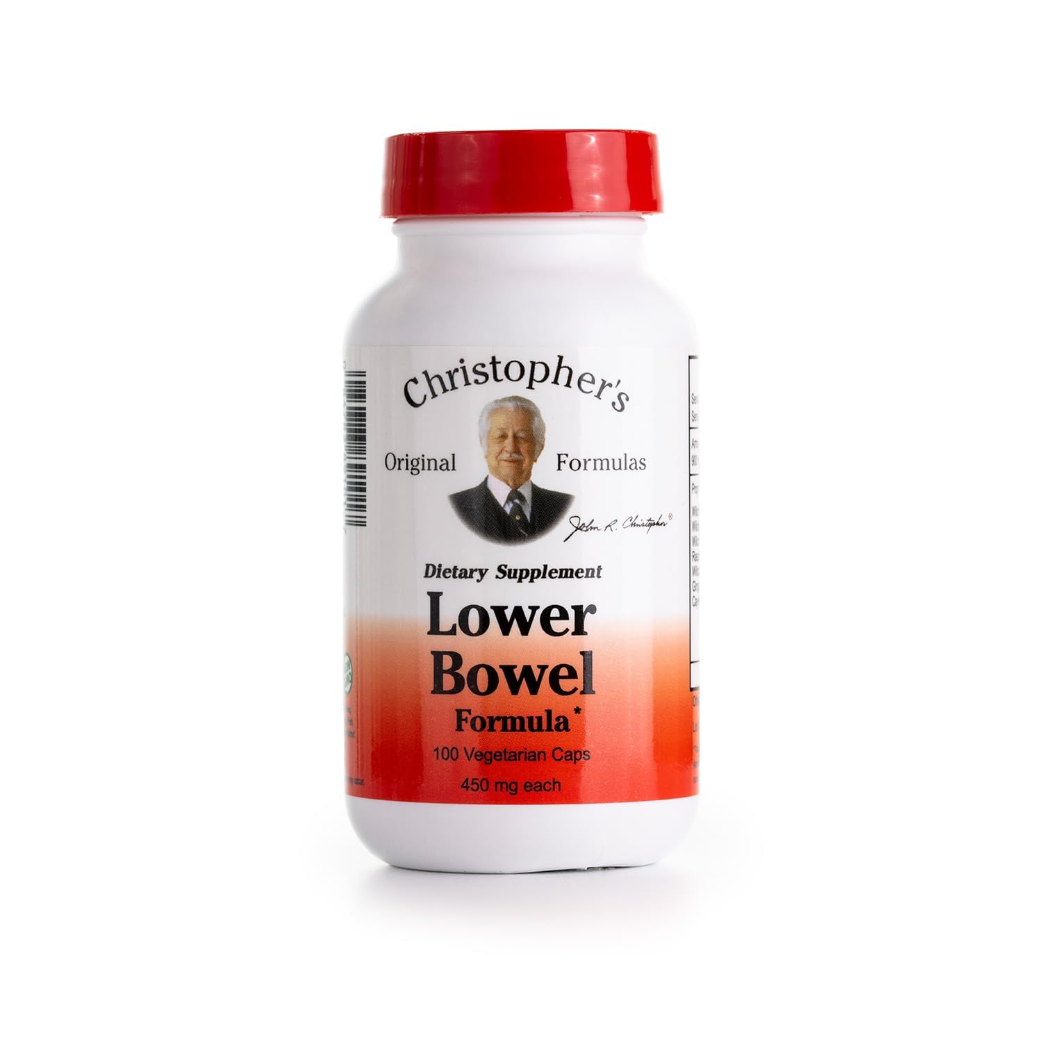Christopher's envase frontal mostrando etiqueta clara y beneficios