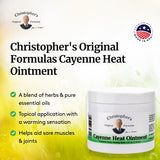 Christopher's Original Formulas etiqueta con ingredientes y beneficios claros