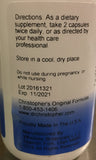 Christopher's Original Formulas uso en rutina diaria junto a suplementos y botiquín para conveniencia