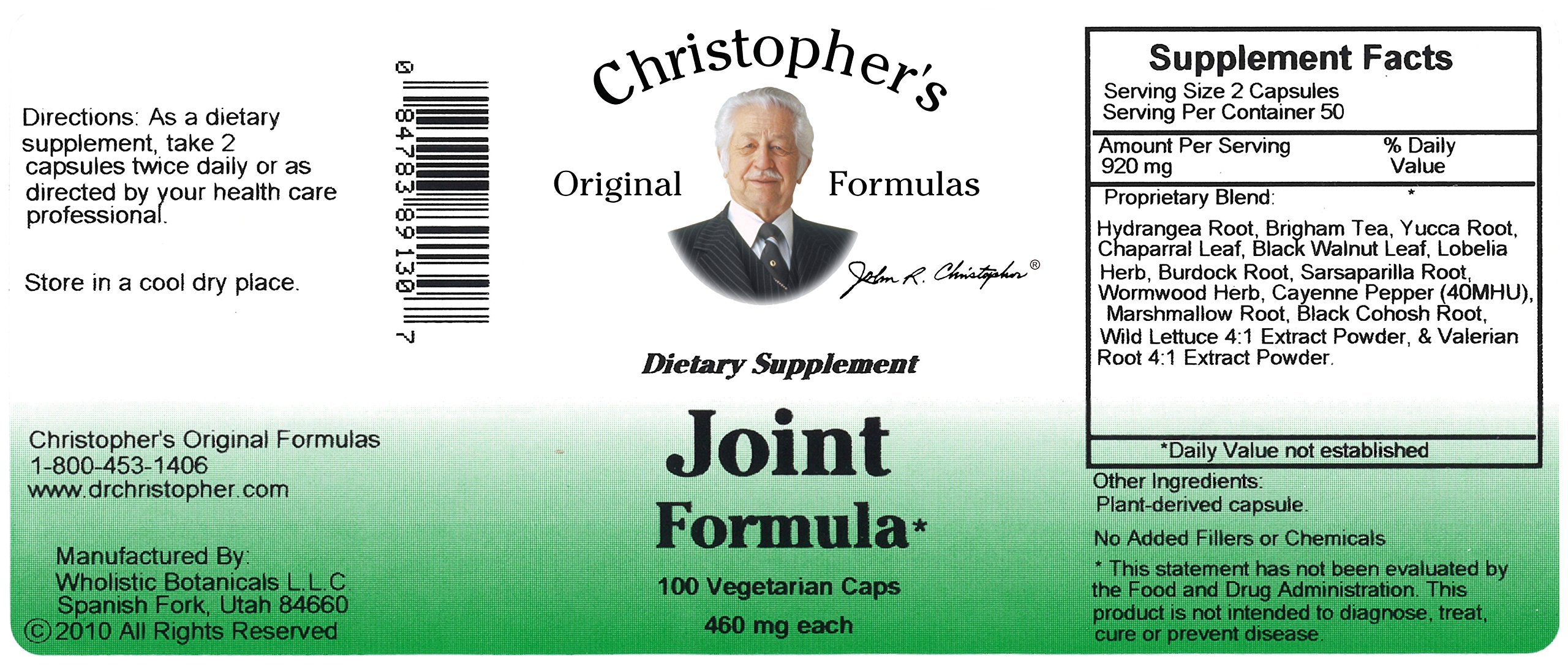 Persona activa con frasco de Christopher's Original Formulas ilustrando apoyo articular diario