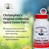 Christopher's Original Formulas cápsulas junto a una regla para comparar tamaño y dosificación