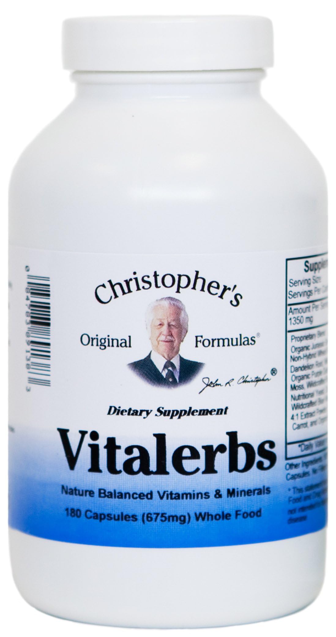 Christopher's Original Formulas envase frontal mostrando etiqueta y cantidad