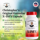 Christopher's Original Formulas envase abierto con cápsulas para fácil acceso