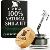 Chuga Shilajit frasco frontal mostrando la presentación y pureza