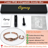 Cigmag anillo ajustable mostrando versatilidad y confort