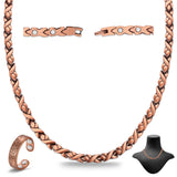 Cigmag collar de cobre frente, aspecto elegante y durable